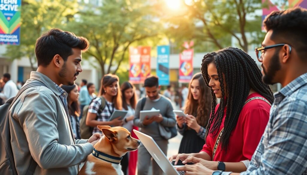 International Students Networking in Tech