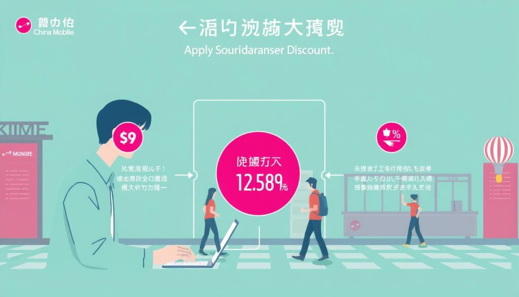 生成中國移動轉台優惠申請流程圖片 生成中國移動轉台優惠申請流程圖片
