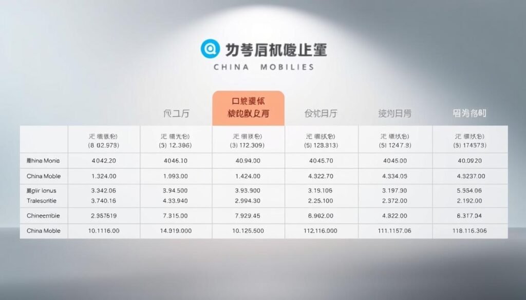 中國移動月費計劃比較策略