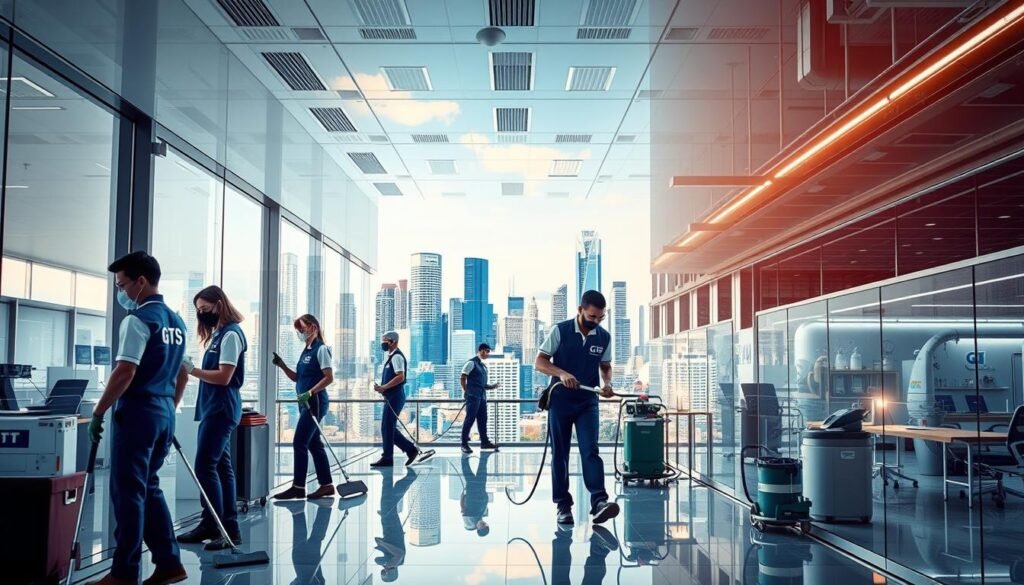 專業清潔服務行業應用