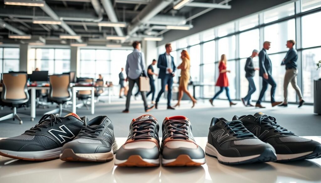 New Balance舒適鞋款工作環境