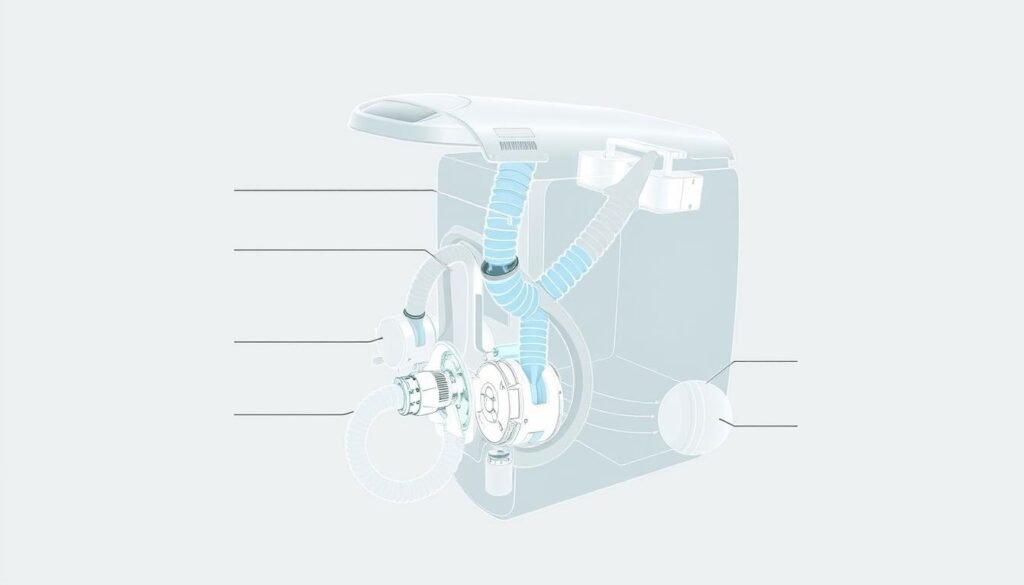 睡眠呼吸機工作原理