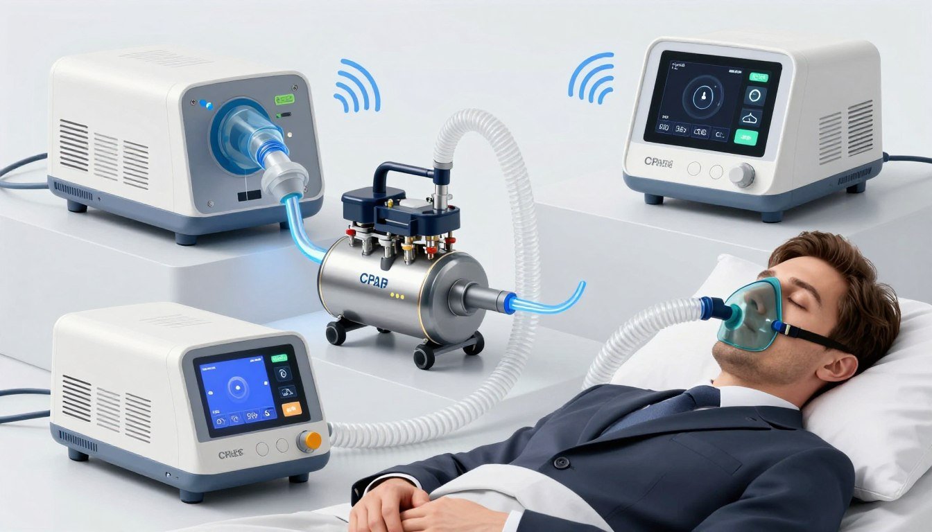 睡眠呼吸機, 呼吸機
